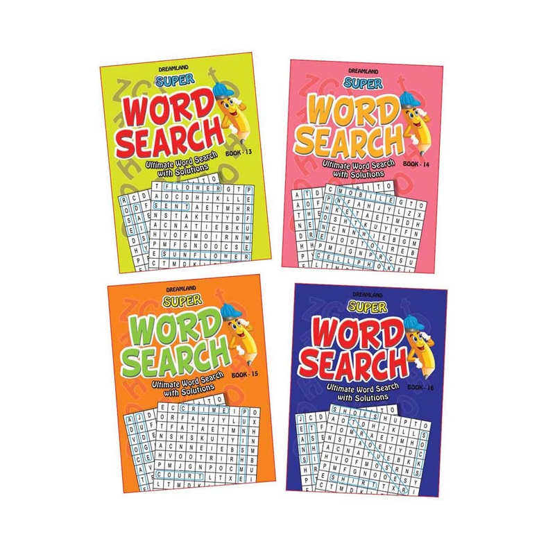 Super Word Search Pack 3 – (4 titles)