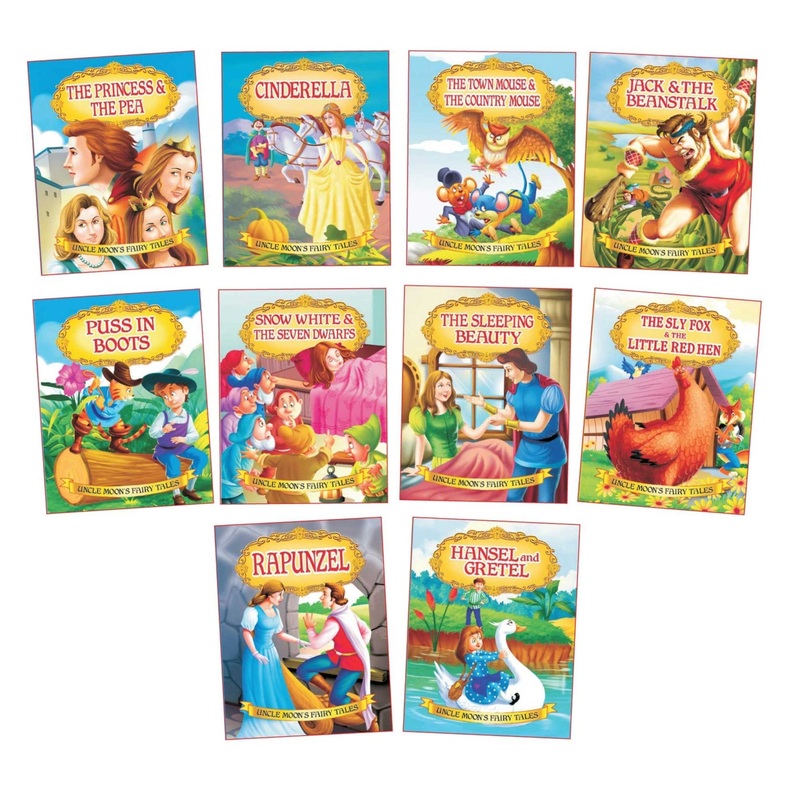 Uncle Moons Fairy Tales  10 Books Pack