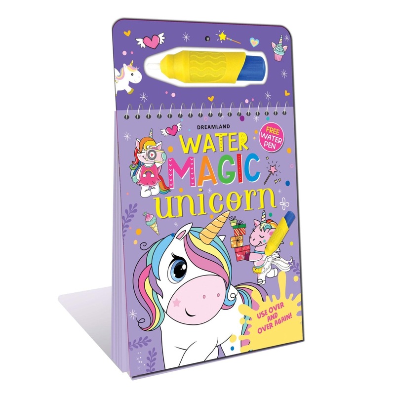 Water Magic Unicorn- With Water Pen – Use over and over again