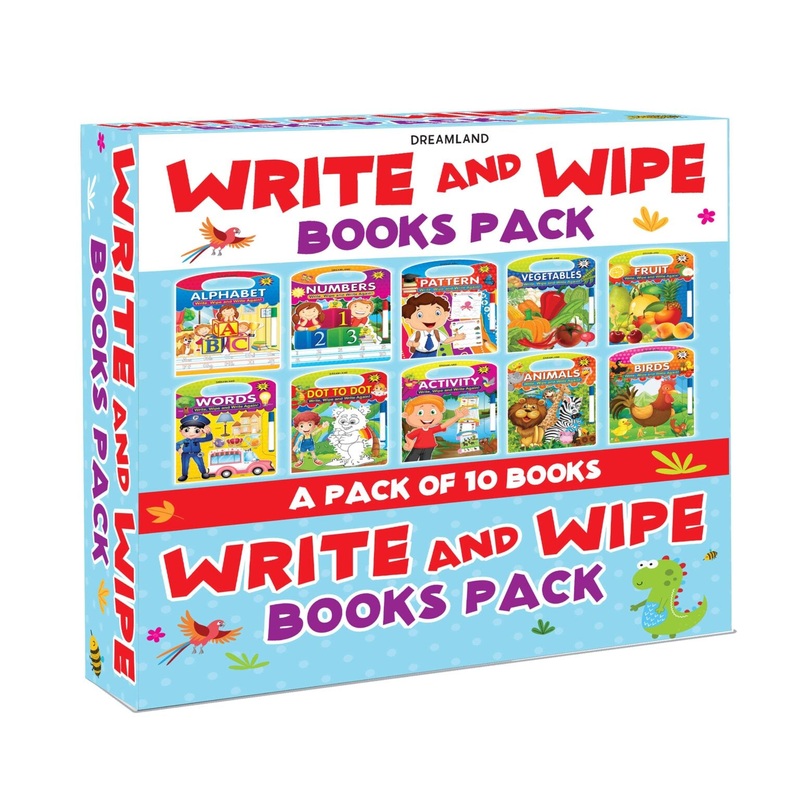 Write and Wipe  10 Books Pack