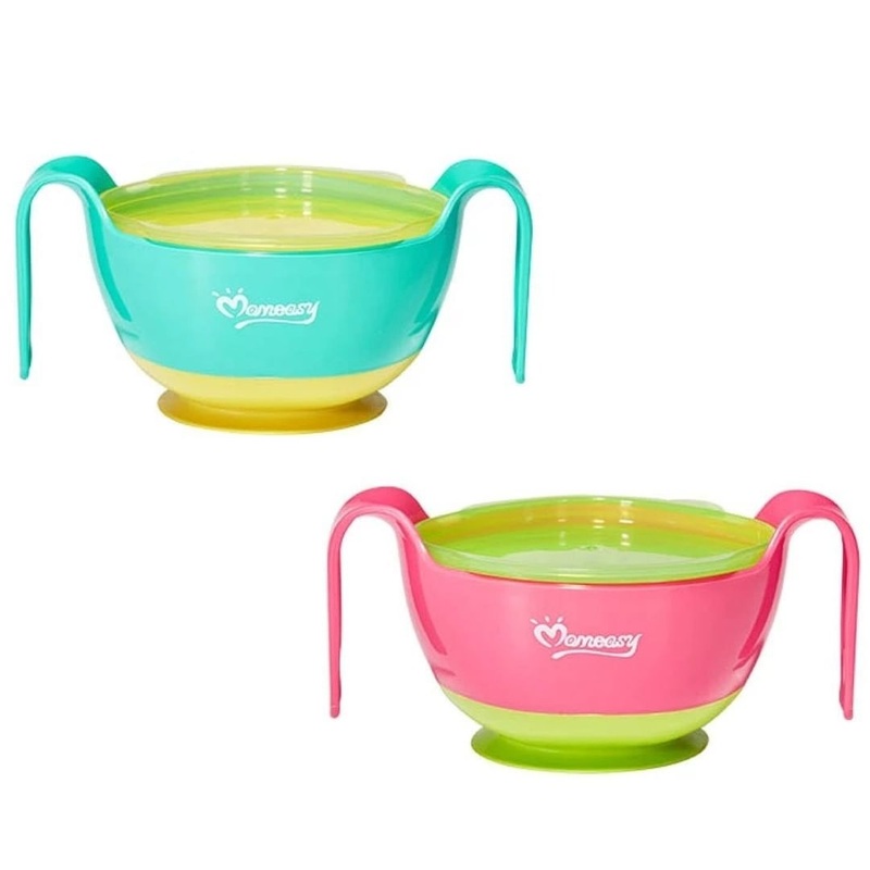 2 Handle Baby Snack Food Bowl