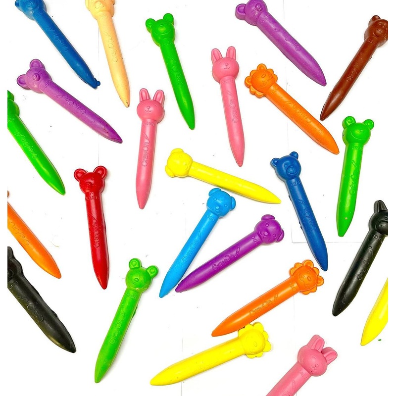 Animal Stick Design Crayons Set