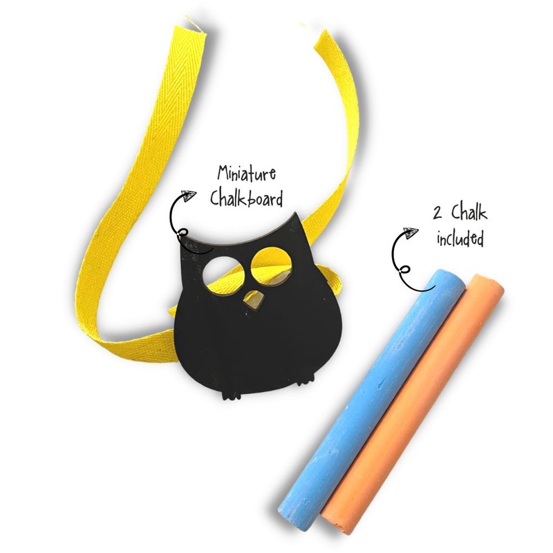 Chalkboard Rakhi – Owl