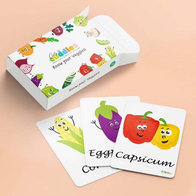 Know your Veggies – Flashcards