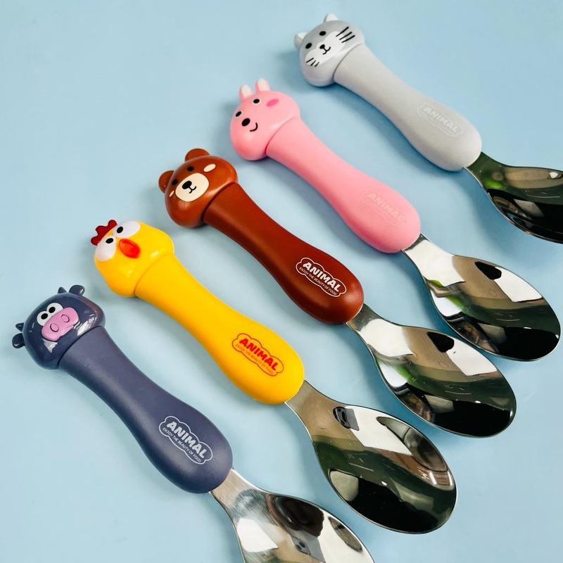 New Stylish Animal Print Tableware Spoon (Pack of 1)