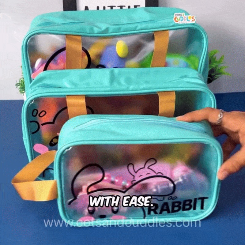 Bunny Washbags for Complete Organizational Solution (1pc)