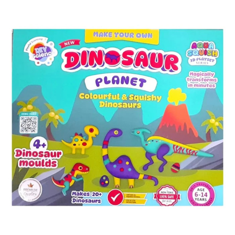 Aqua Squish Dinosaur Planet Kit