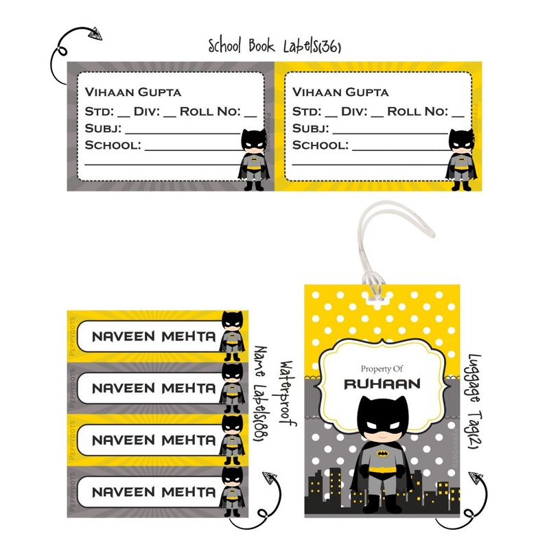 Back to School Combo – Batman (PREPAID ONLY)