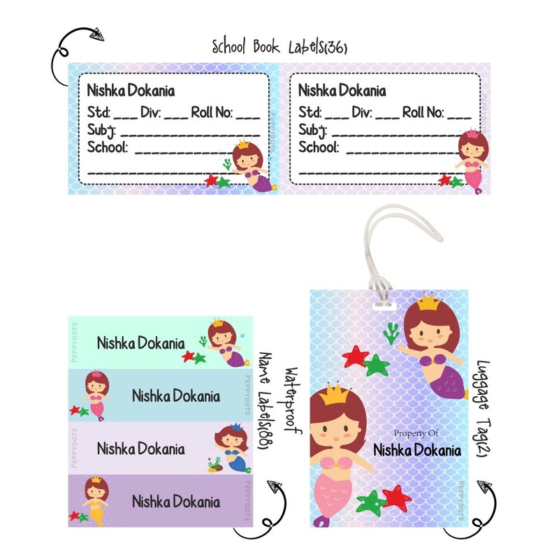 Back to School Combo – Cute Mermaid (PREPAID ONLY)
