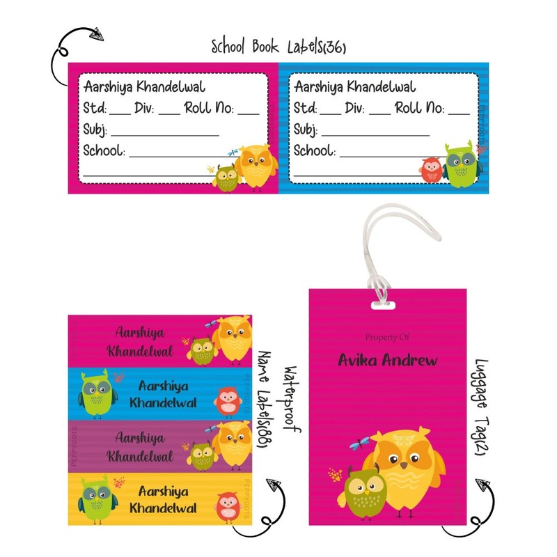 Back to School Combo – Cute  Owl (PREPAID ONLY)