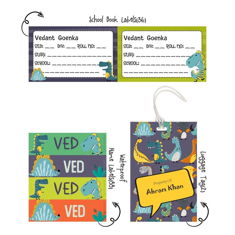 Back to School Combo – Dino Colours (PREPAID ONLY)