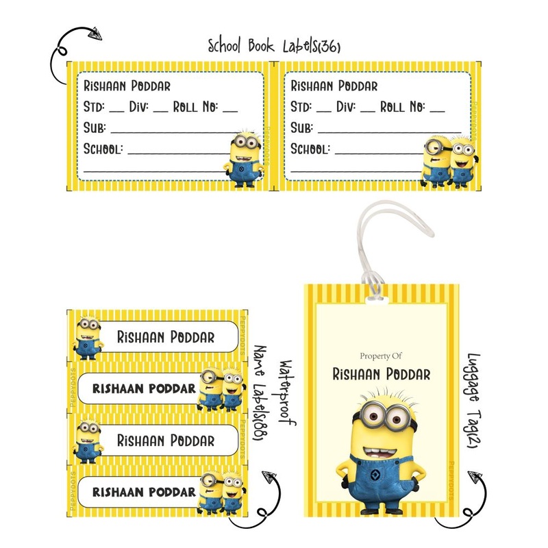 Back to School Combo – Minions (PREPAID ONLY)