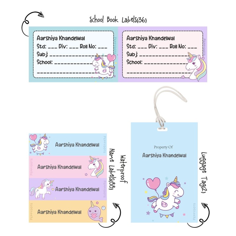 Back to School Combo – Unicorn Fun (PREPAID ONLY)