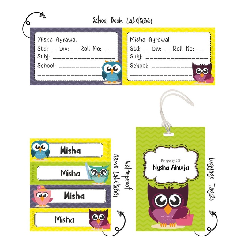 Back to School Combo – Zig-Zag Owl (PREPAID ONLY)
