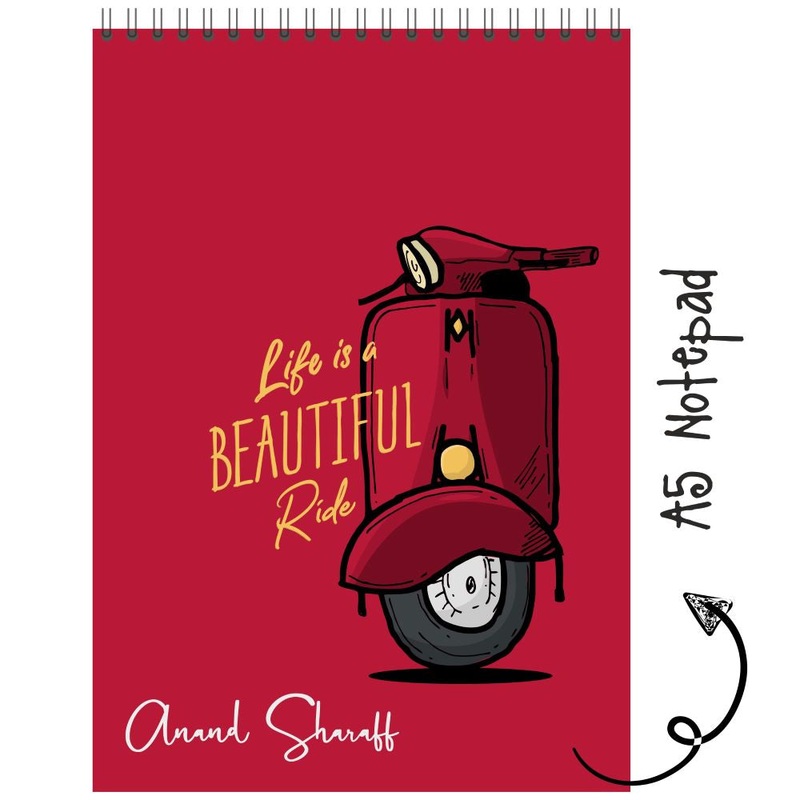 Personalised Notepad – Beautiful Ride – (PREPAID ORDER)