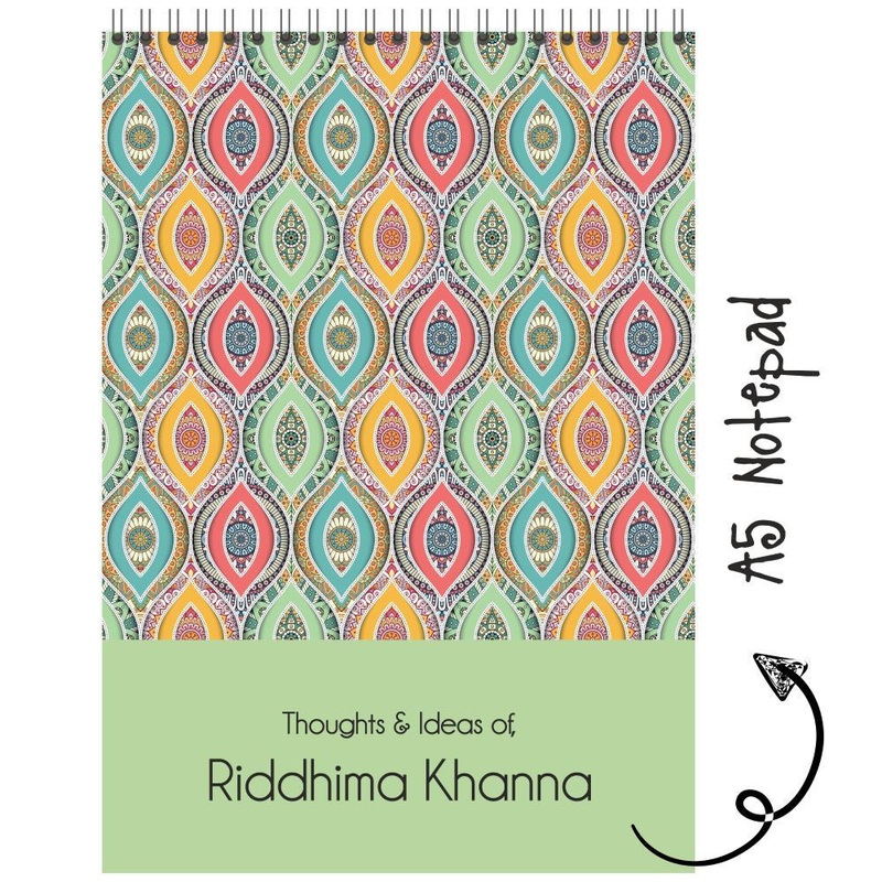 Personalised Notepad – Ethnic – (PREPAID ORDER)
