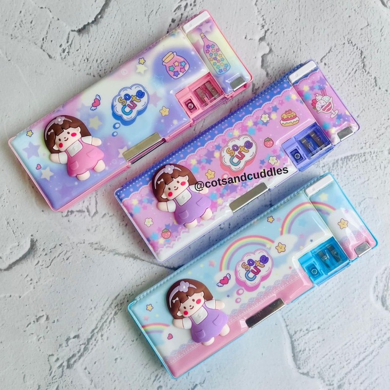 3D Doll Squishy Compass Box for Kids