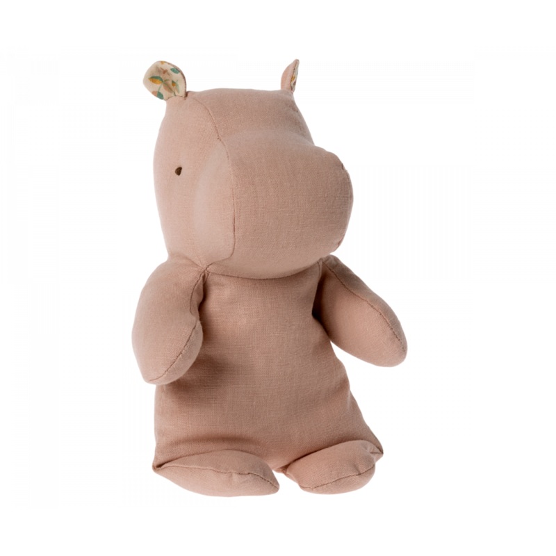 Safari Friends, Small Hippo – Soft Rose