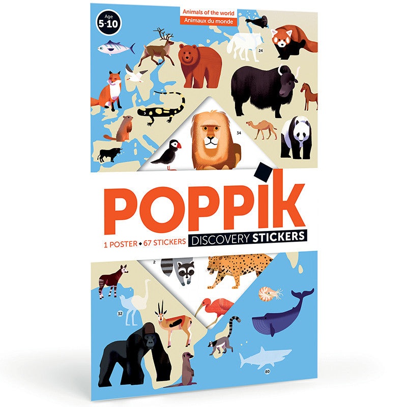 Animals Of The World – Poster + Sticker