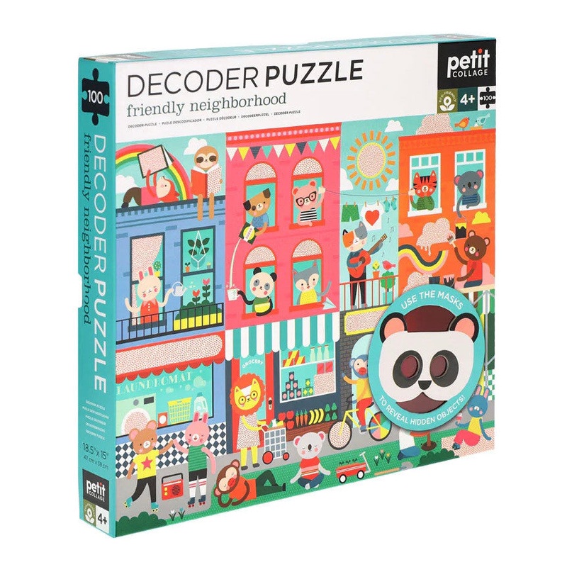 Decoder Puzzle 100pc Friendly Neighborhood