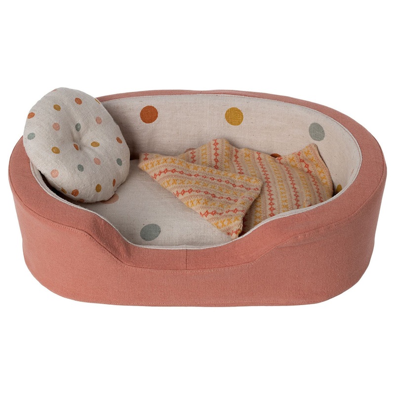 Dog Basket – Coral