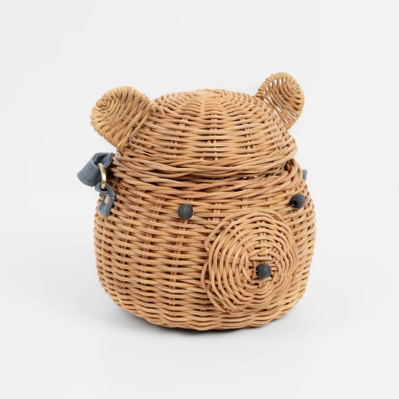 Bear Rattan Bag
