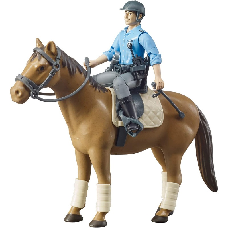Bworld Policeman W/ Horse