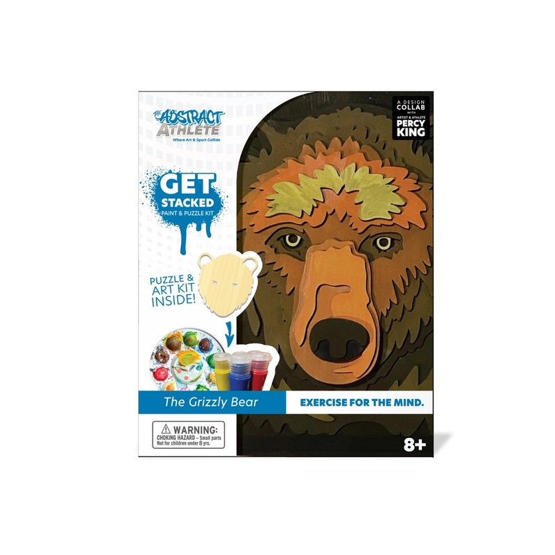 Get Stacked Paint & Puzzle Kit – Bear