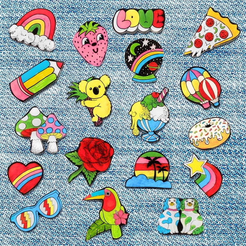 DIY Pin and Flair Kit