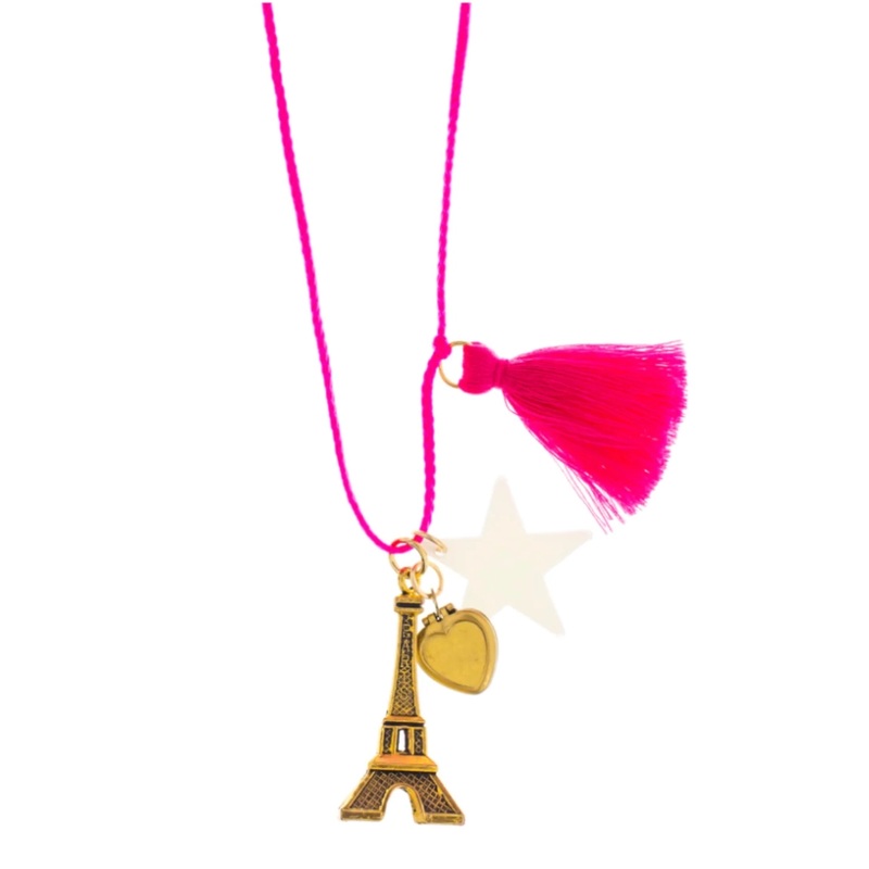 Paris Is Always A Good Idea Necklace with Glow in the Dark