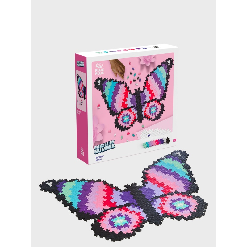 Puzzle By Number Butterfly 800 pc