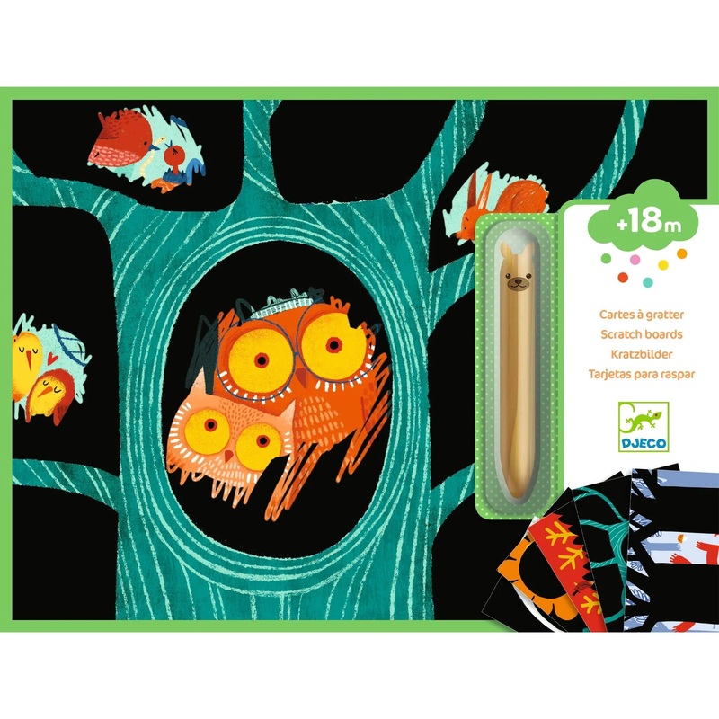 Scratch Cards Animals +18m