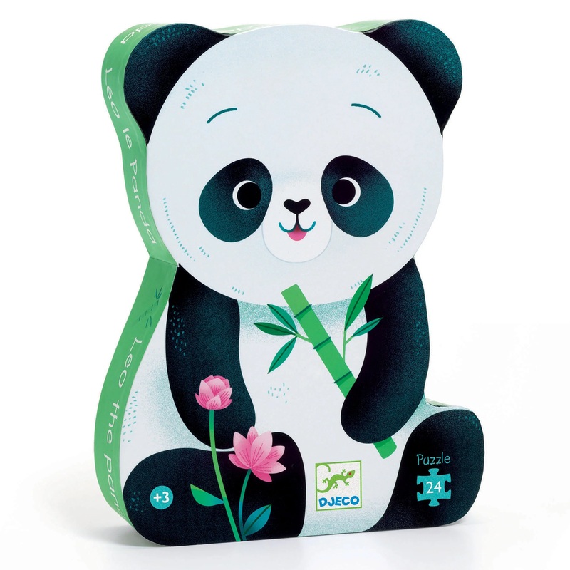 Silhouette Puzzle 24pcs Leo The Panda