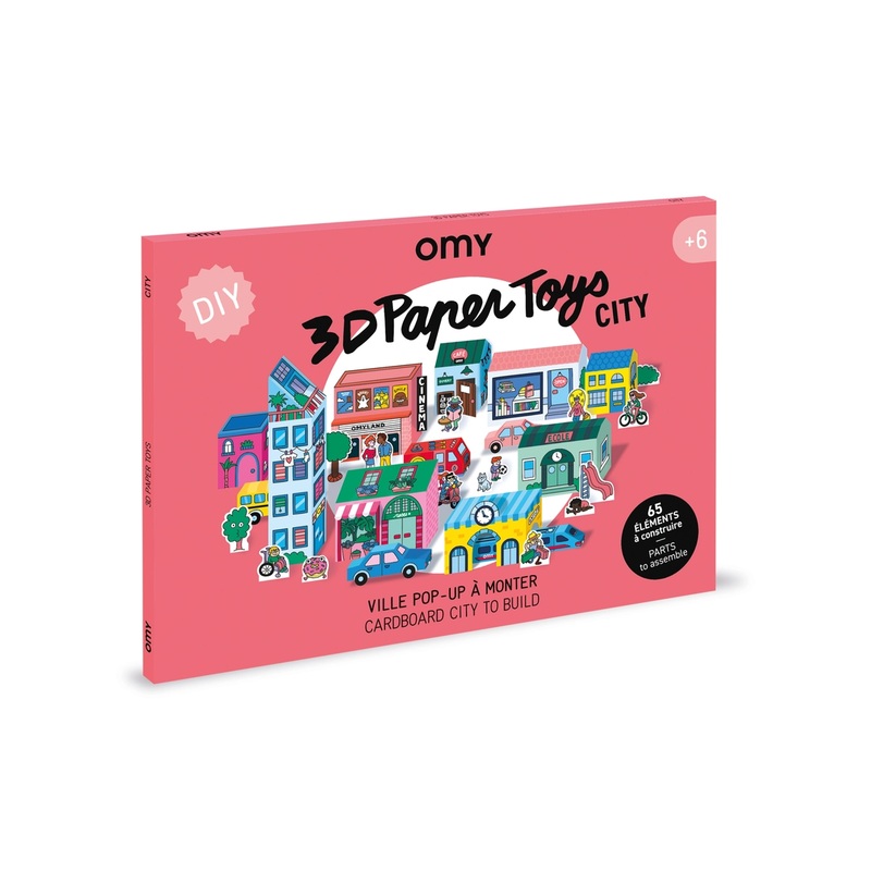 3D Paper toys – City
