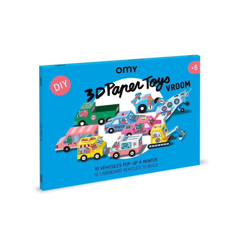 3D Paper Toys – Vehicules