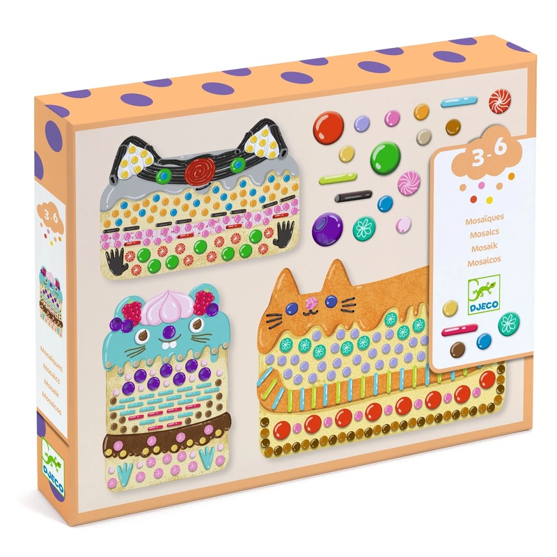 Cakes & Sweets Collage – Mosaic Craft Kit