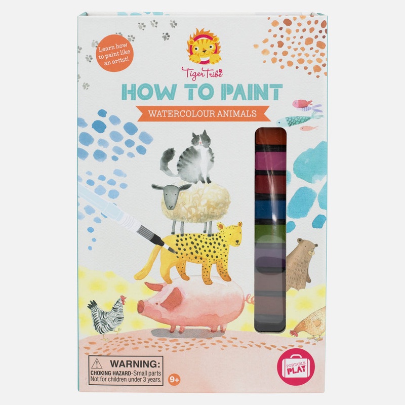 How to Paint – Watercolour – Animals