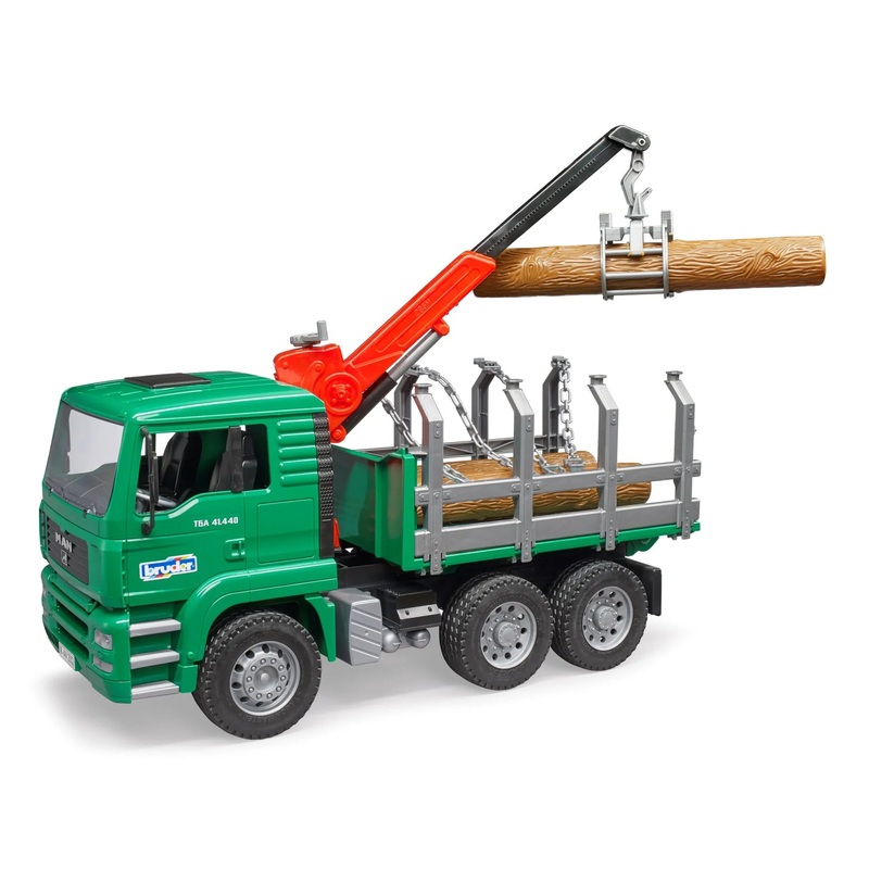MAN Timber Truck w/ Loading Crane