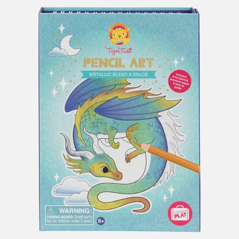 Pencil Art – Metallic Blend & Shade