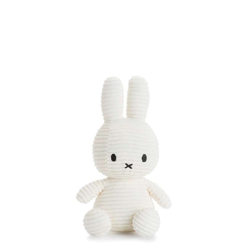 Plush MIFFY Sitting Corduroy 9 Off White