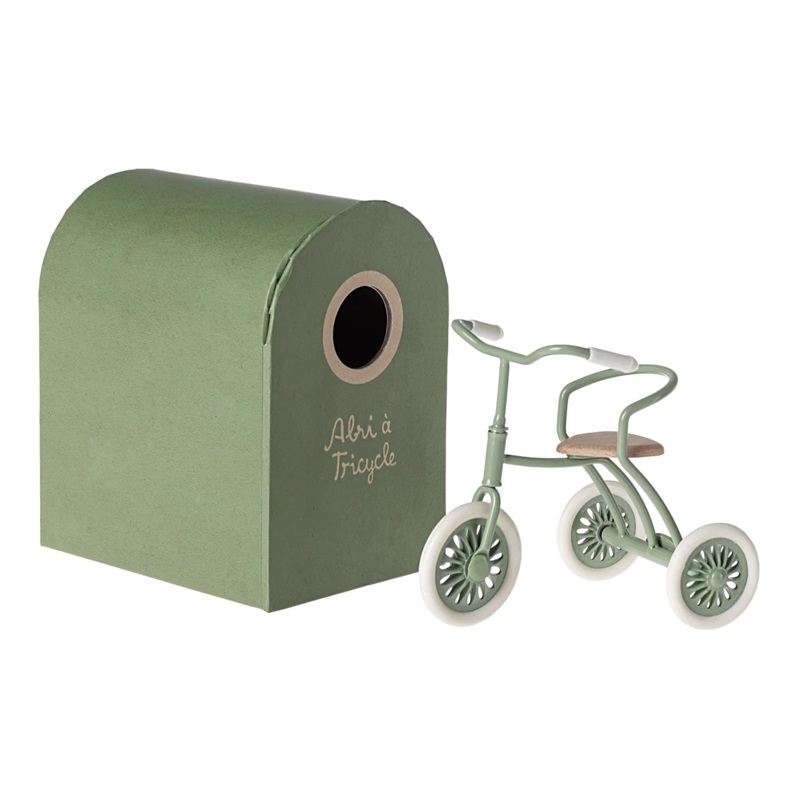Abri a tricycle, Mouse – Green
