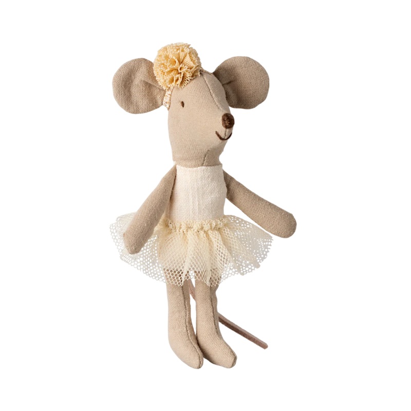 Ballerina Mouse, Little Sister – Off White