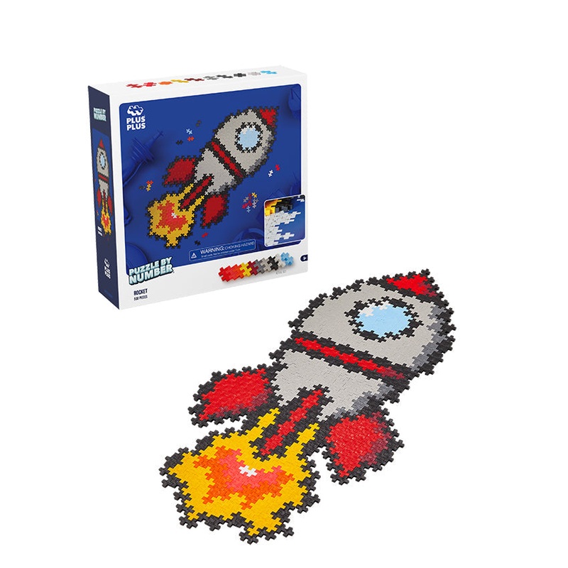 Puzzle By Number – 500 Pc Rocket