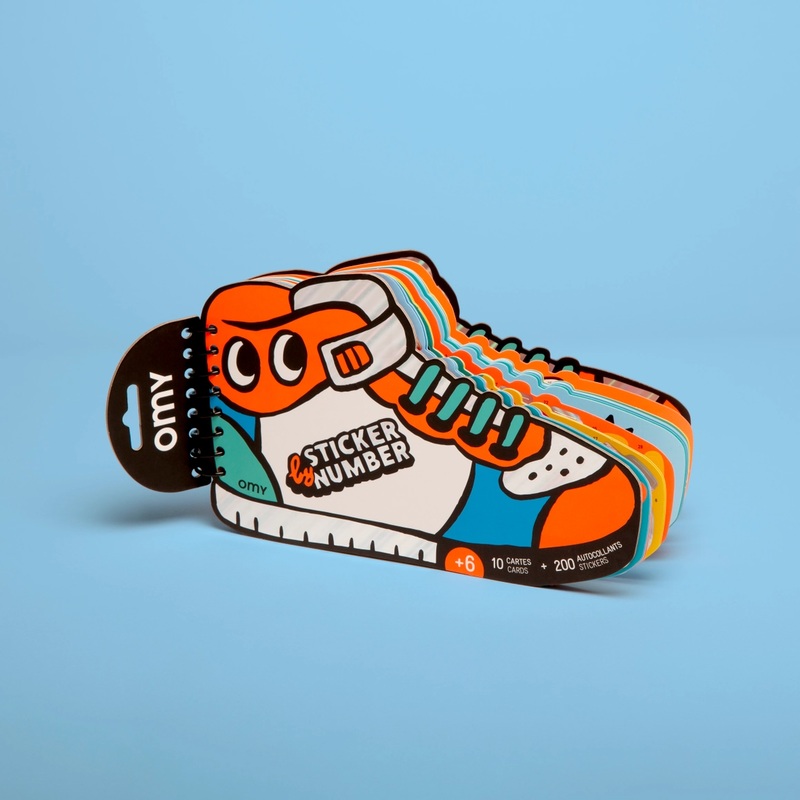 Sticker By Number Book – Sneakers