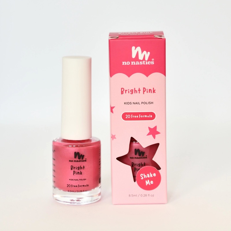 Bright Pink Water-Based Nail Polish For Kids – 8.5ml