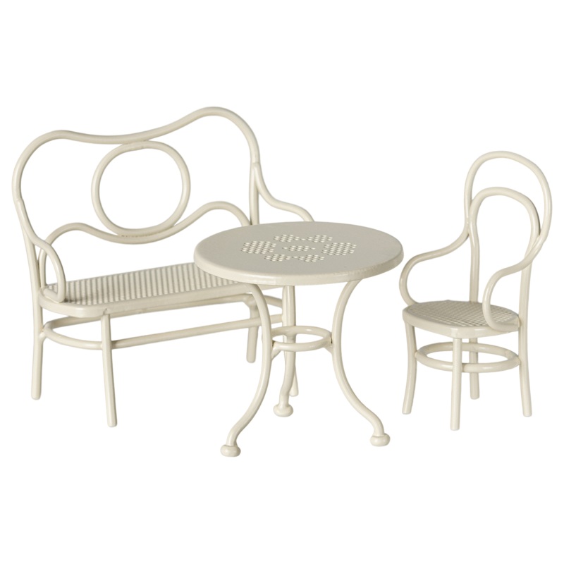 Caf Set, Mouse, Small – Off White
