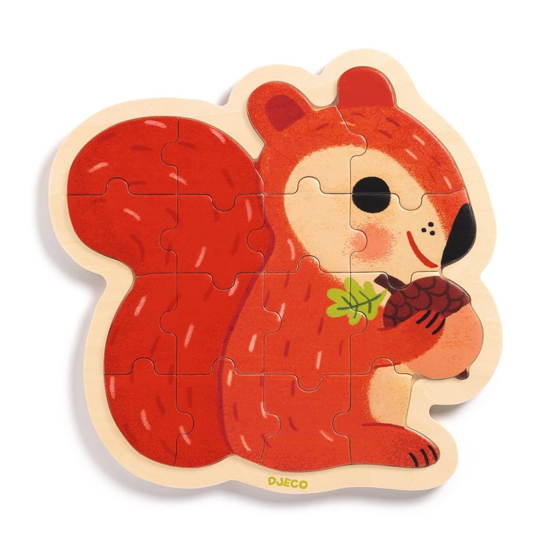 Wooden Puzzles Puzzlo Nut -16pcs