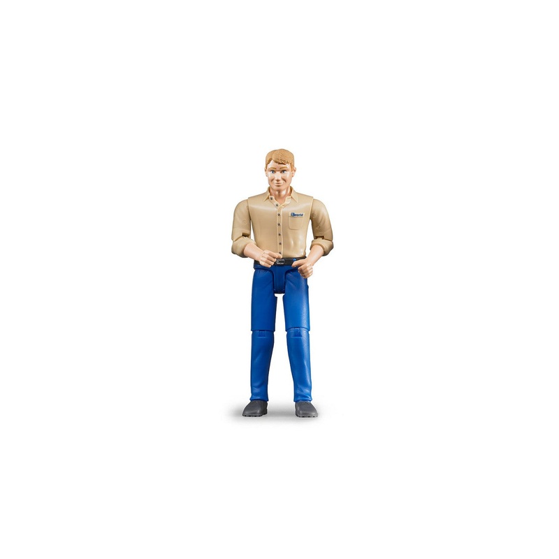 Man, Light Skin, Blue Jeans
