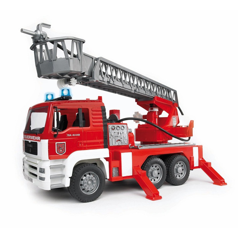 MAN TGA Fire Engine with Ladder Water Pump, Light-Sound Module