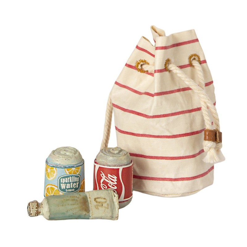 Bag with Beach Essentials